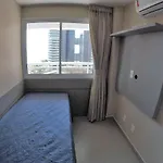 Flat no mais novo edifício conceito com linda vista mar !!!